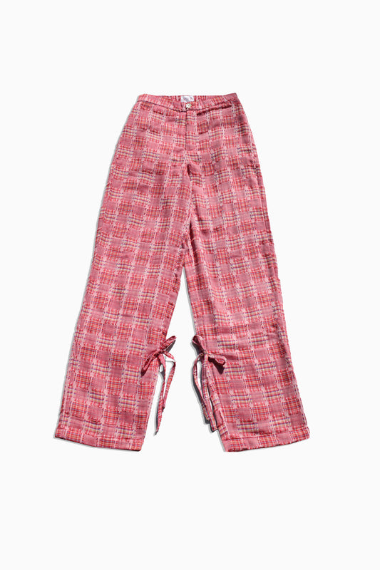 Rumi Pink Check Trousers
