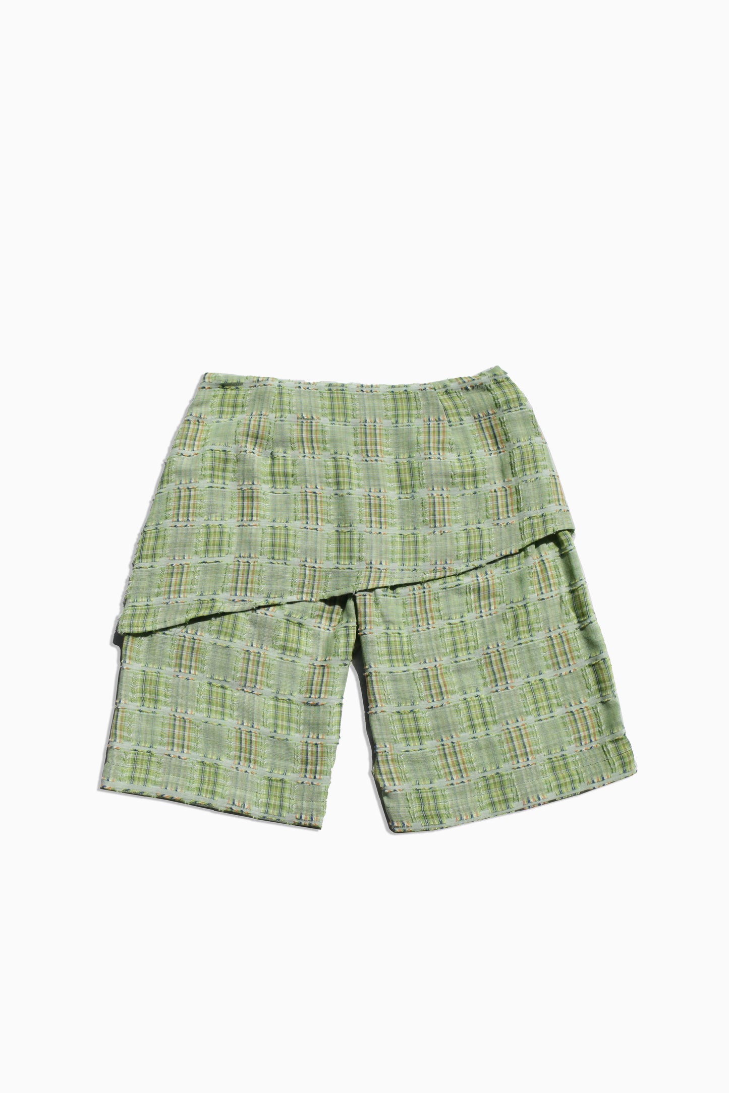 Chico Green Check Shorts