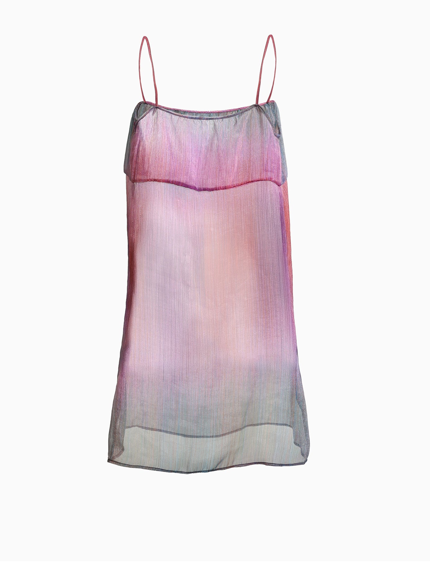 Chi Aura Silk Slip Dress