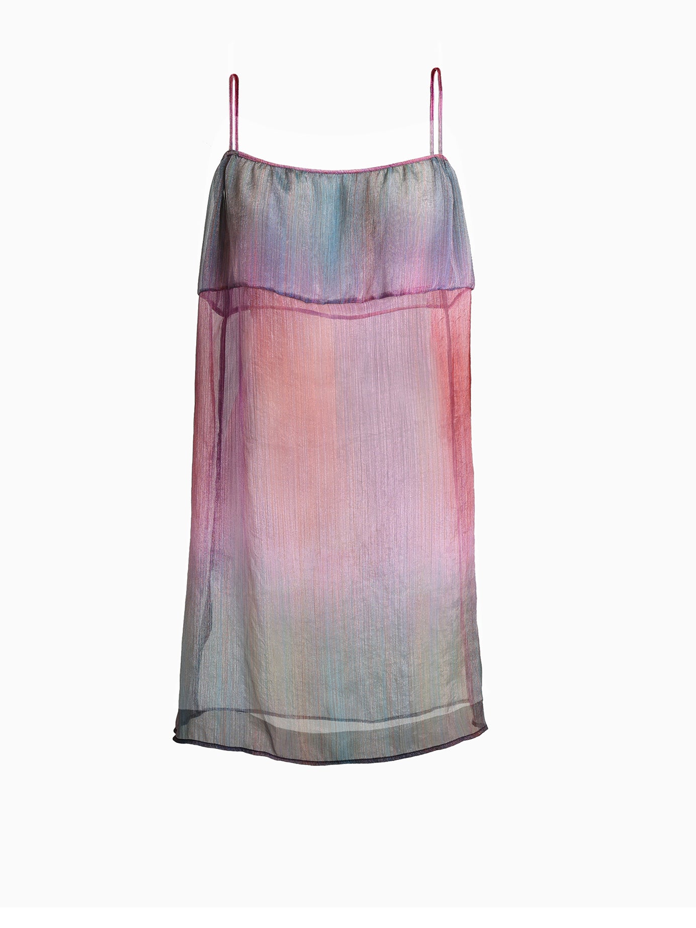 Chi Aura Silk Slip Dress