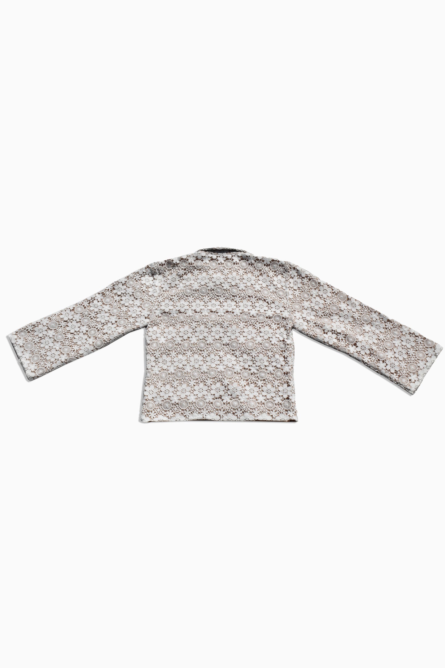 Saam White Lace Shirt