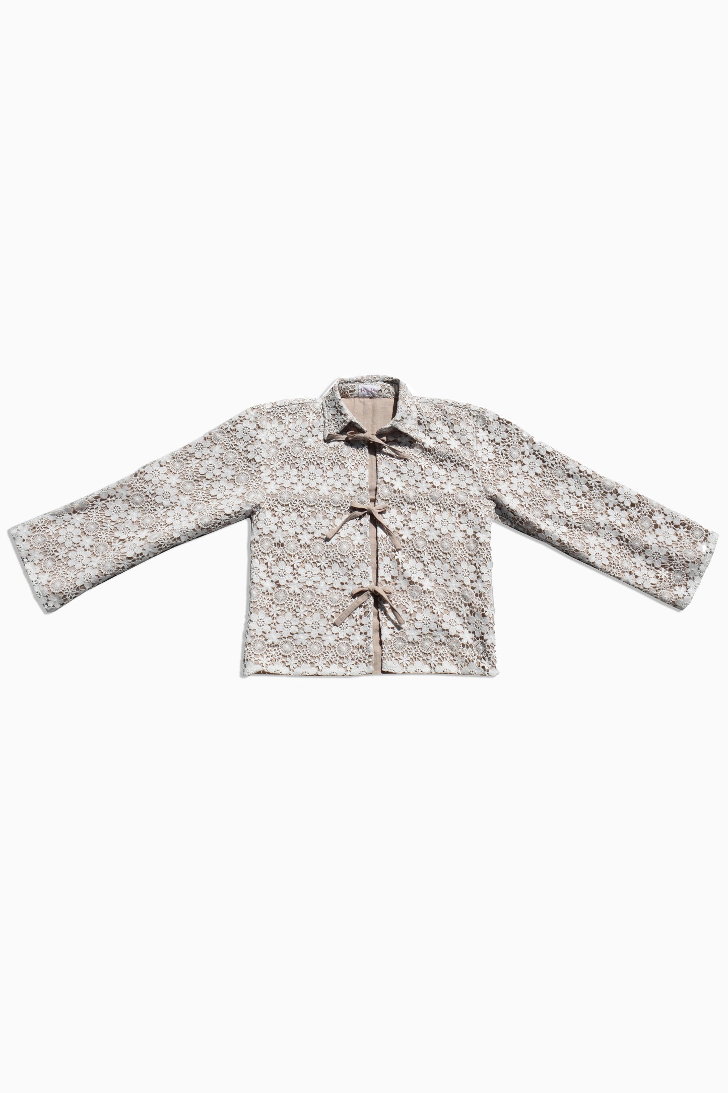 Saam White Lace Shirt