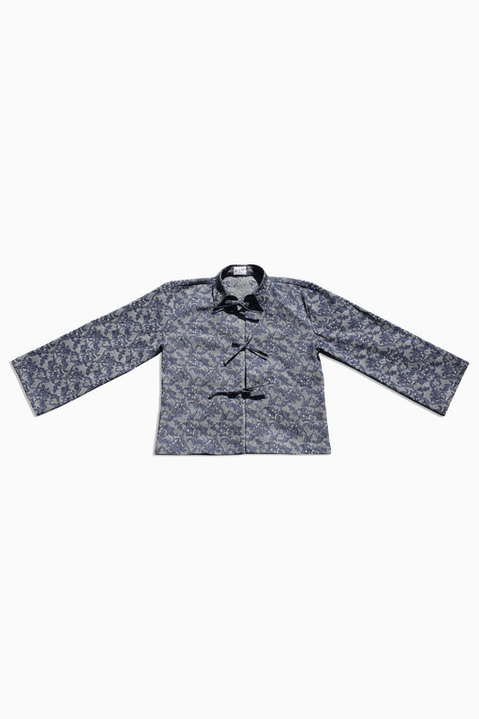 Saam Blue Floral Shirt