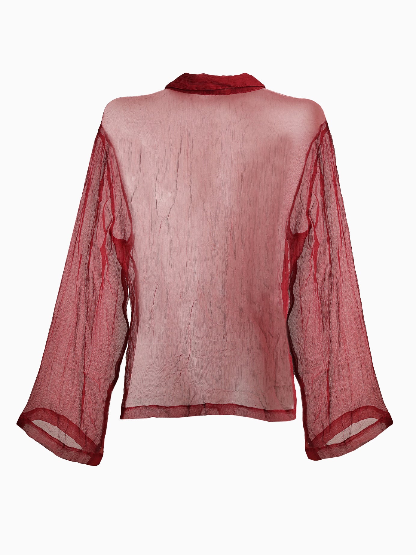 Saam Plum Silk Shirt