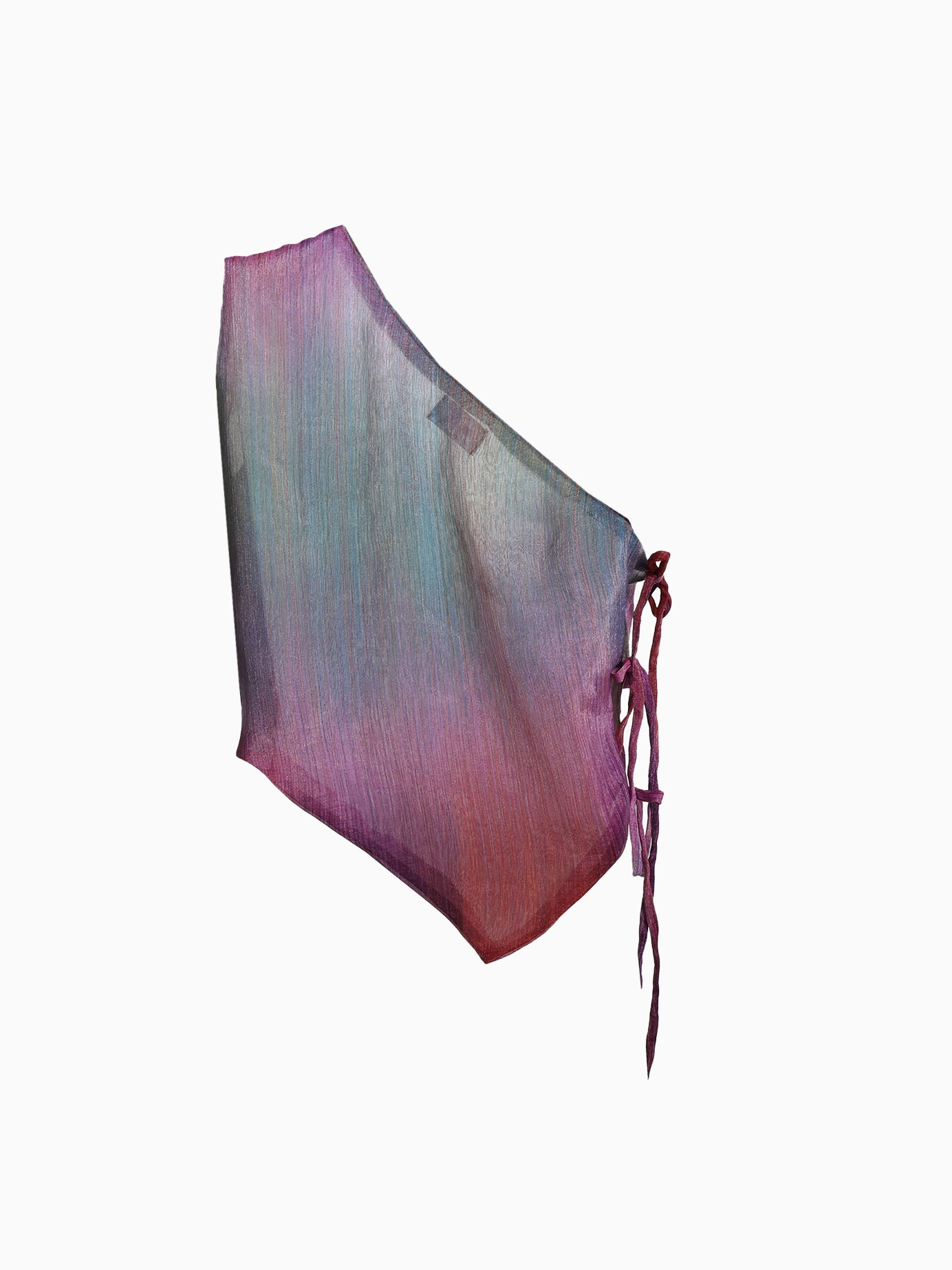 Kiki Aura Silk One Shoulder Top