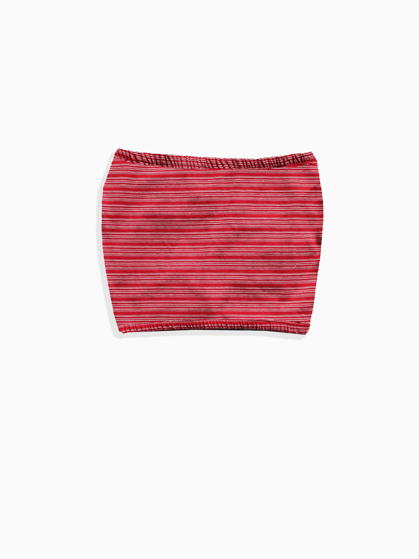 Suri Red Stripe Tube Top