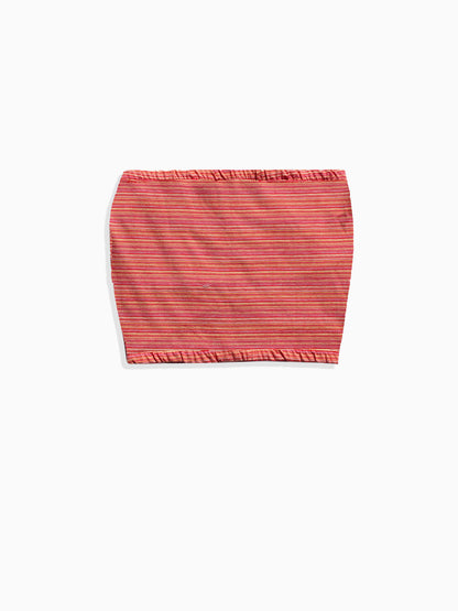 Suri Pink Stripe Tube Top